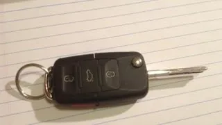 DIY How to replace battery on a VW Key FOB transponder Volkswagen Jetta Golf Beetle Passat