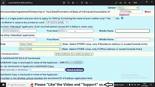 Pan Card Apply Process Easy Steps in Telugu Full Video | UTI Pan Cards