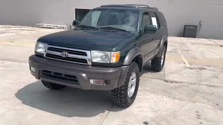 1999 Toyota 4runner, Red White and Used.