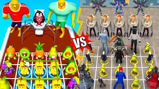 Epic Banana Run Merge Master Vs  Zombie Evolution Battle, Merge Battle Gameplay