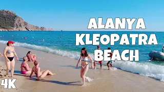 [4K] 🦊 Alanya Kleopatra Beach June 2022 : Walking Tour