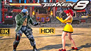 Watch 17 Minutes of Tekken 8 EYE Candy (Jack 8 + Bryan Gameplay)|RTX 4090|8K|60FPS|HDR TWEAK