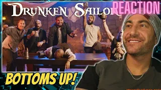 First REACTION | DRUNKEN SAILOR - VoicePlay (acapella) ft Jose Rosario Jr. - FIRE!