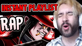 REACTION - ALUCARD RAP | "Blood" | RUSTAGE ft. TOPHAMHAT-KYO [HELLSING]