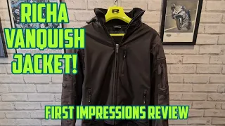 First impressions review of the Richa Vanquish textile jacket