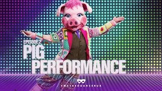 Pig Performs 'Walking on Sunshine' by Katrina and the Waves | Season 2 Ep 2 | The Masked Dancer UK