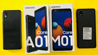 Samsung Galaxy A01 Core vs Samsung Galaxy M01 Core