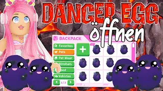 wir ÖFFNEN die 🅴🆁🆂🆃🅴🅽 DANGER EGGS 💥🥚 in Adopt Me! Roblox