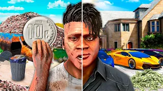 PASO de POBRE a MILLONARIO en GTA 5 en 24 HORAS!