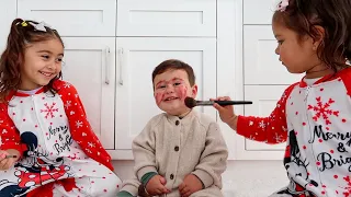 LOOK WHAT THEY DID TO THEIR BABY BROTHER...