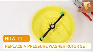 How to replace a Karcher Pressure Washer Rotor Set for Patio Cleaners (K3)