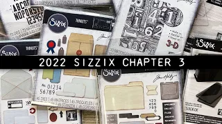 Tim Holtz Sizzix Chapter 3 (2022)