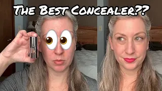 Milk Makeup Future Fluid All Over Concealer review demo first impression over 40 makeup