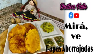 ✅Papas Aborrajadas colombianas 🇨🇴Patatas Rebosadas en España🇪🇸