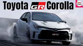 2023 Toyota GR Corolla Driving Footage