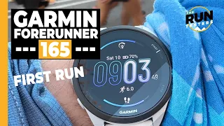 Garmin Forerunner 165 First Run: Early tests with Garmin's cheapest AMOLED running watch