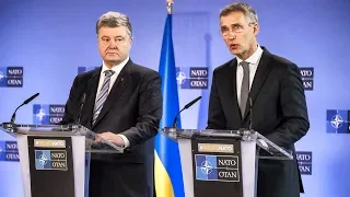 NATO Secretary General with President of Ukraine Petro Poroshenko, 13 DEC 2018