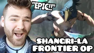 Reacting to "DANGER DANGER" FZMZ feat. icy | Shangri-La Frontier Opening | ANIME REACTION