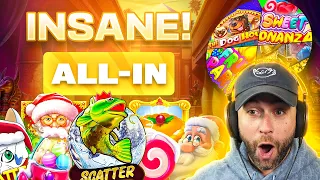 Wheel Decide... but IT'S CHRISTMAS THEMED & MADE ME GO ALL-IN!! (Bonus Buys)