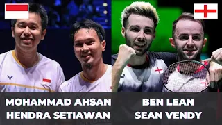 DADDIES MELAJU! Ahsan/Hendra (INA) vs Lean/Vendy (ENG) | Badminton Highlight