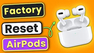 How to Factory Reset AirPods/AirPods Pro on iPhone? Reset Any AirPods to Factory Settings 🔥Working✅
