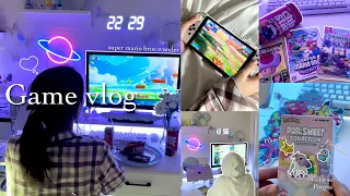 Game vlog｜What new games should I buy? 🎮 Super mario Wonder Pikmin4 Kirby Overwatch2｜sub