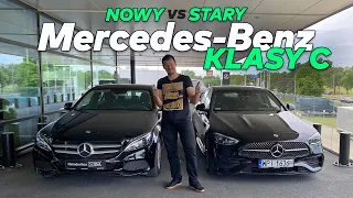 Nowy Mercedes klasy C 2022 kontra poprzednik