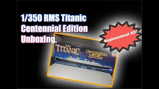 Minicraft 1/350 RMS Titanic Model Kit Unboxing.