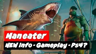 Maneater Shark Game | NEW info (E3 2019) | Gameplay | PS4?