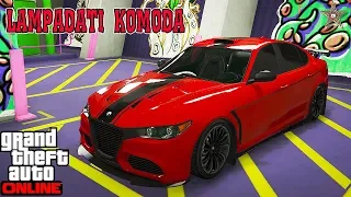 GTA ONLINE DLC ОГРАБЛЕНИЕ КАЗИНО - LAMPADATI KOMODA (ТЮНИНГ И ОБЗОР)