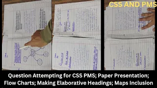 Presenting CSS PMS Paper : Learn the Secrets of Flow Charts, Headings, And Maps!