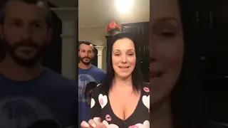 Chris Watts chokes his dog