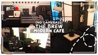 The Brew Modern Cafe I No Gamepass I Bloxburg Build and Tour I iTapixca Builds