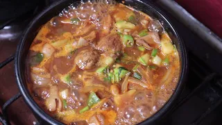 Корейский суп Двенджан Тиге рецепт 된장찌개 Doenjang jjigae soybean paste stew recipe