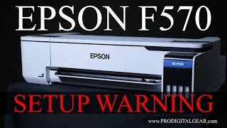 Warning Epson F570