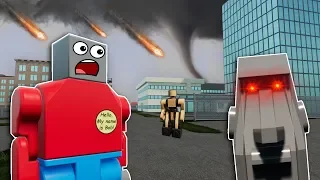 HAUNTED STATUE CAUSES DISASTERS IN LEGO CITY! - Brick Rigs Roleplay Gameplay