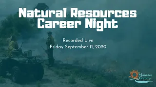 Explorers' Activity: Natural Resources Career Night