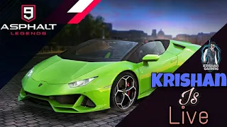 ASPHALT 9 LEGENDS | Car racing game Live Stream | krishan is live