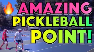 Pickleball Rally of The Year! 😮💥 (174 shots) PLUS Killer Attacking Finish