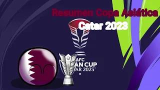 Resumen Copa Asiática Catar 2023 (Completo) | Countryballs