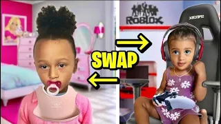 King Swaps Lives With His Baby Sister... *GONE WRONG