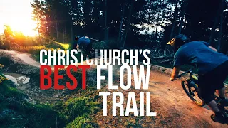 The Best Flow Trail In Christchurch?! Name This Trail - Full Lap - Christchurch Adventure Bike Park