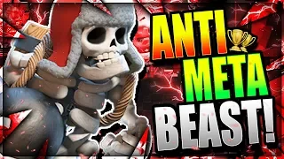 🏆 NEW ANTI-META 'GOD MODE' DECK!! 🏆 Meta Destroyer!! Clash Royale Best Giant Skeleton Deck 2018