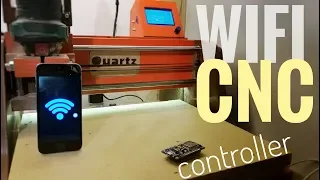 Controlling your CNC Machine through WiFi!