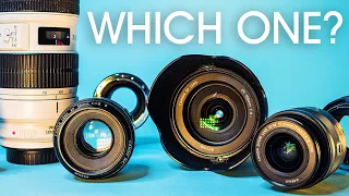 WHAT LENS should YOU BUY NEXT? for Canon M50, M6 Mark II and DSLR