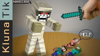 Monster school: POOR ZOMBIE LIFE #18 (Steve life) - Kluna Tik eating Minecraft Animation