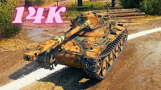 Bat.-Châtillon 12 t  14K Spot Damage  World of Tanks Replays