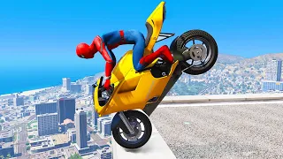 GTA 5 Amazing Jumps #5 ( Stunt, Epic, Jump, Fail, Skills ) GTA Gameplay