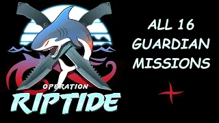 CSGO Operation Riptide ALL 16 Guardian Missions with no retries!