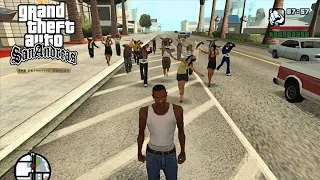 Fails & Funny Moments (GTA San Andreas Definitive Edition Mobile)#2